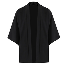 Men's Lightweight Kimono Shirt Seven Sleeve Open Front Cardigan