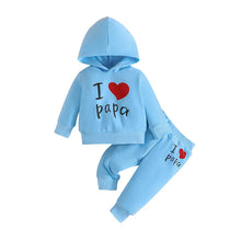 Girls Boy 3 -24 Months Cute Letter Long Sleeve Hoodie Tee Long Pants