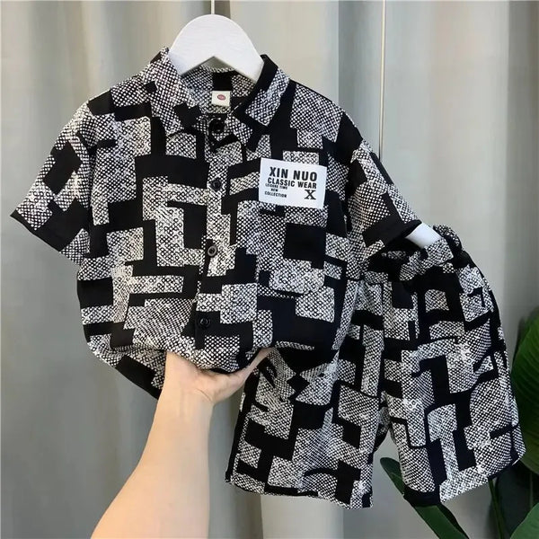 Clothing Set Children's Top and Bottom Clothes set Two Pieces Summer