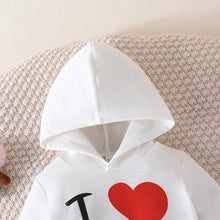 Girls Boy 3 -24 Months Cute Letter Long Sleeve Hoodie Tee Long Pants